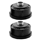 Flylin 2Pcs 32mm Air Compressor Muffler Central Pneumatic Compressor Parts