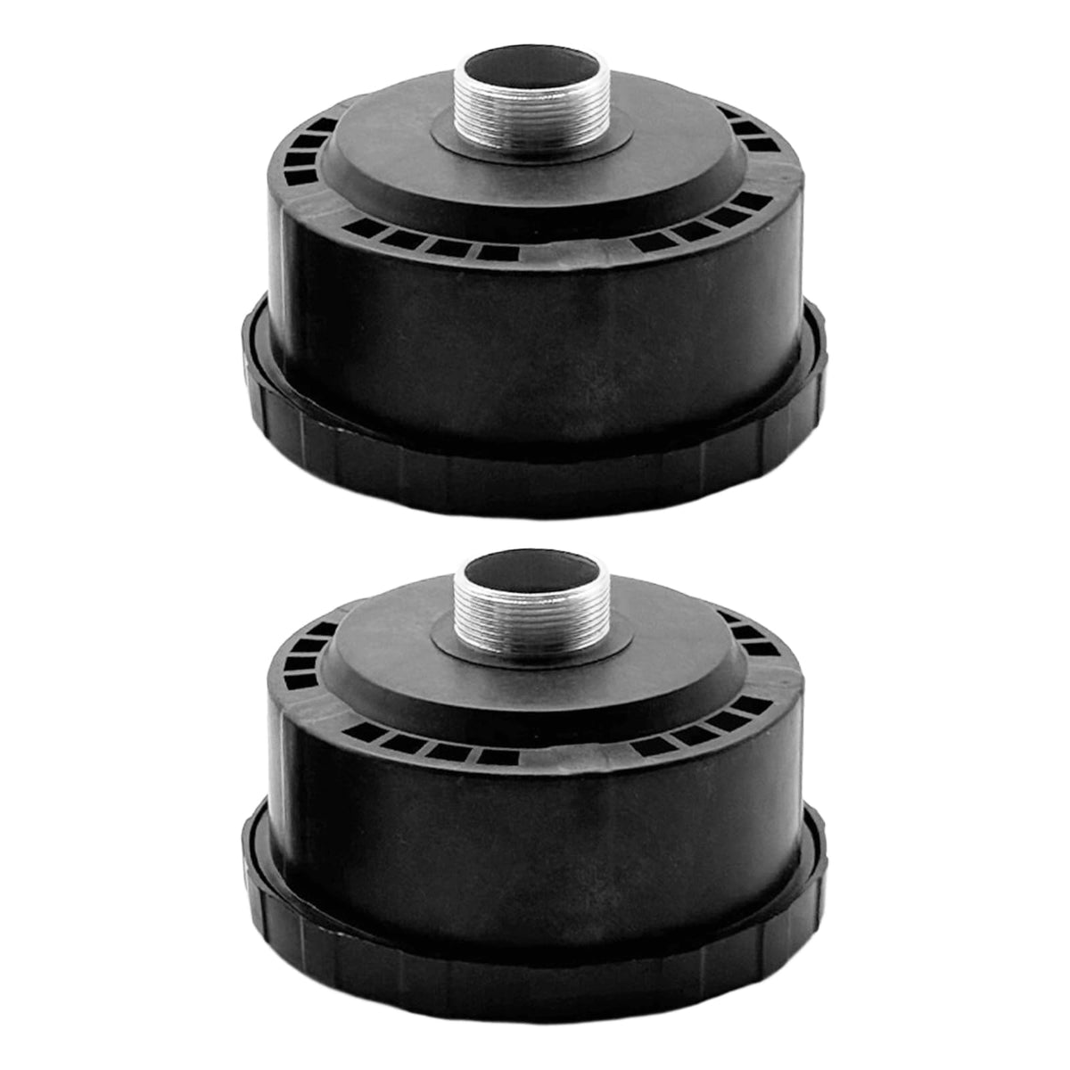 Flylin 2Pcs 32mm Air Compressor Muffler Central Pneumatic Compressor Parts
