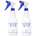 Plastic Spray Bottle, Empty Spray Bottles (2 Pack 24 Oz), All-Purpose Sprayer for Cleaning Solutions, Hair Spray