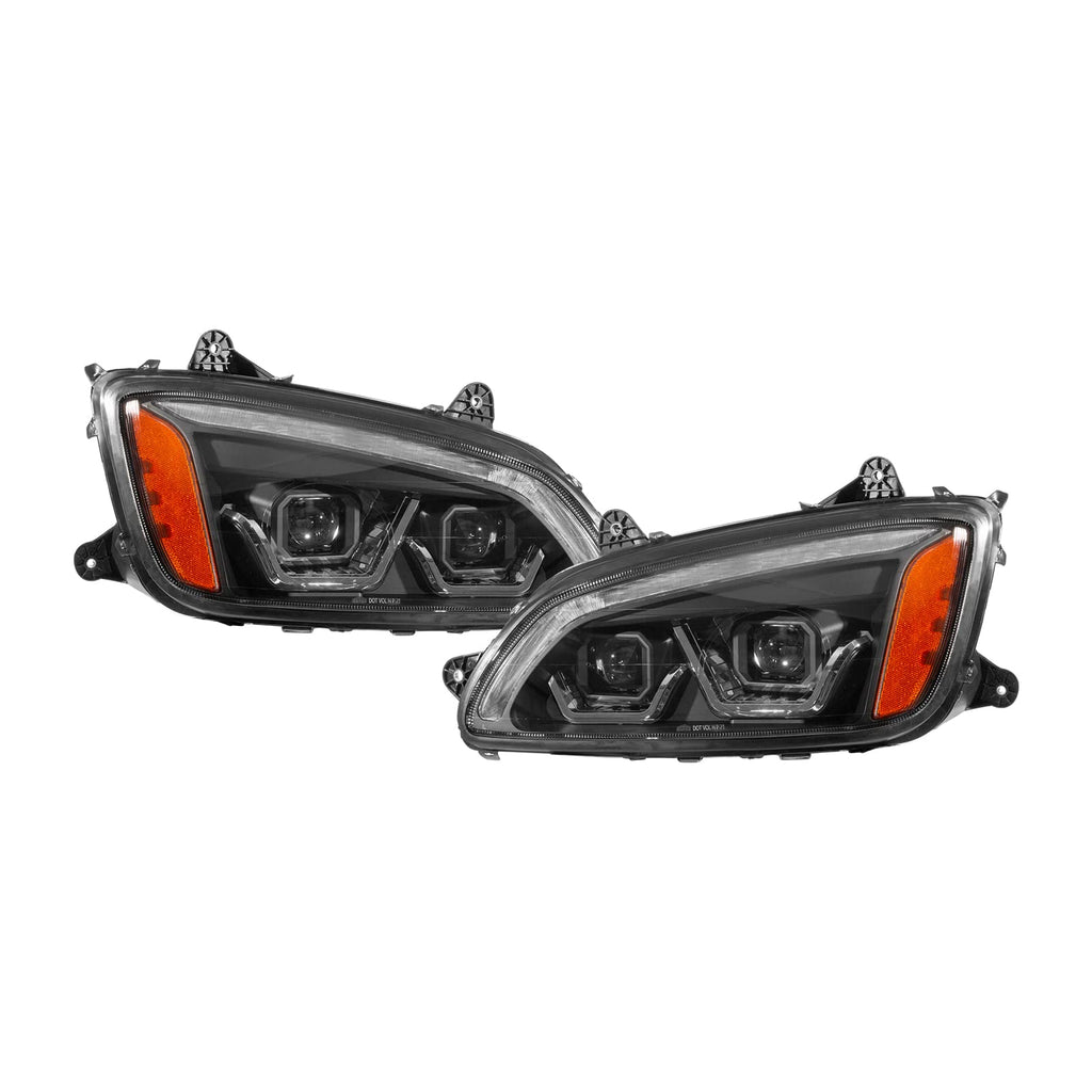 Pair Performance Headlights Assembly Fit for Kenworth LH & RH