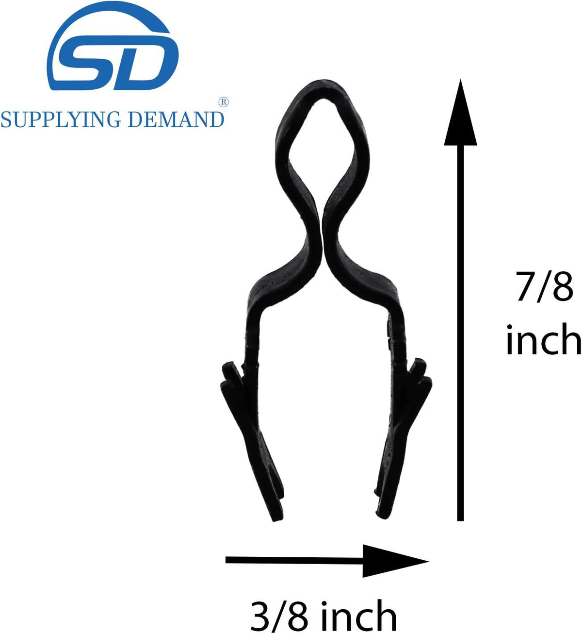 Supplying Demand WE01M10007 3029125 Clothes Dryer Door Strike Replacement