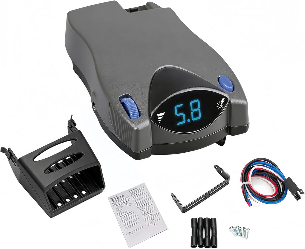 90885 Electronic Proportional Brake Controller for 1-4 Axle Trailers | Brake Controller Compatible with Tekonsha