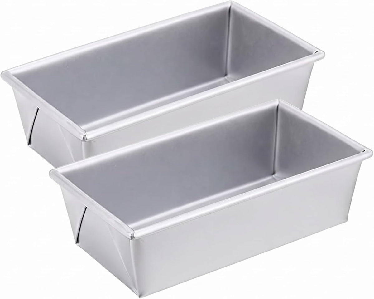 Loaf Pan, Commercial II, 1-Pound | Uncoated | Traditional | Pack of 2