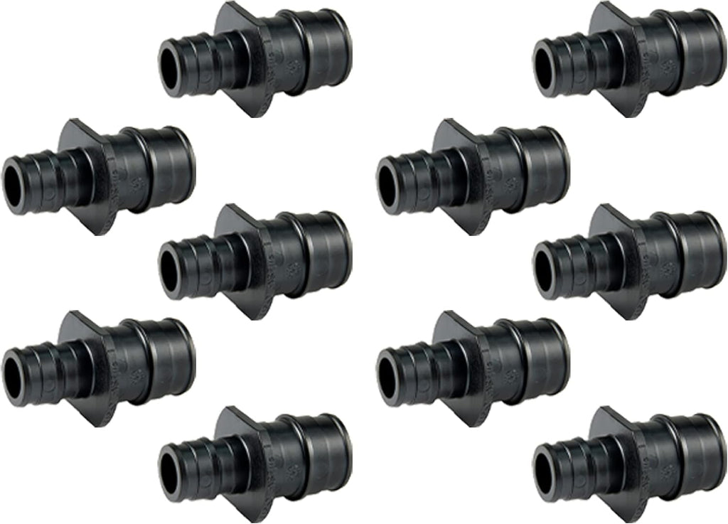10 Piece EFIELD Poly PPSU Pex-A Expansion Fittings,1/2" x 3/4"Coupling