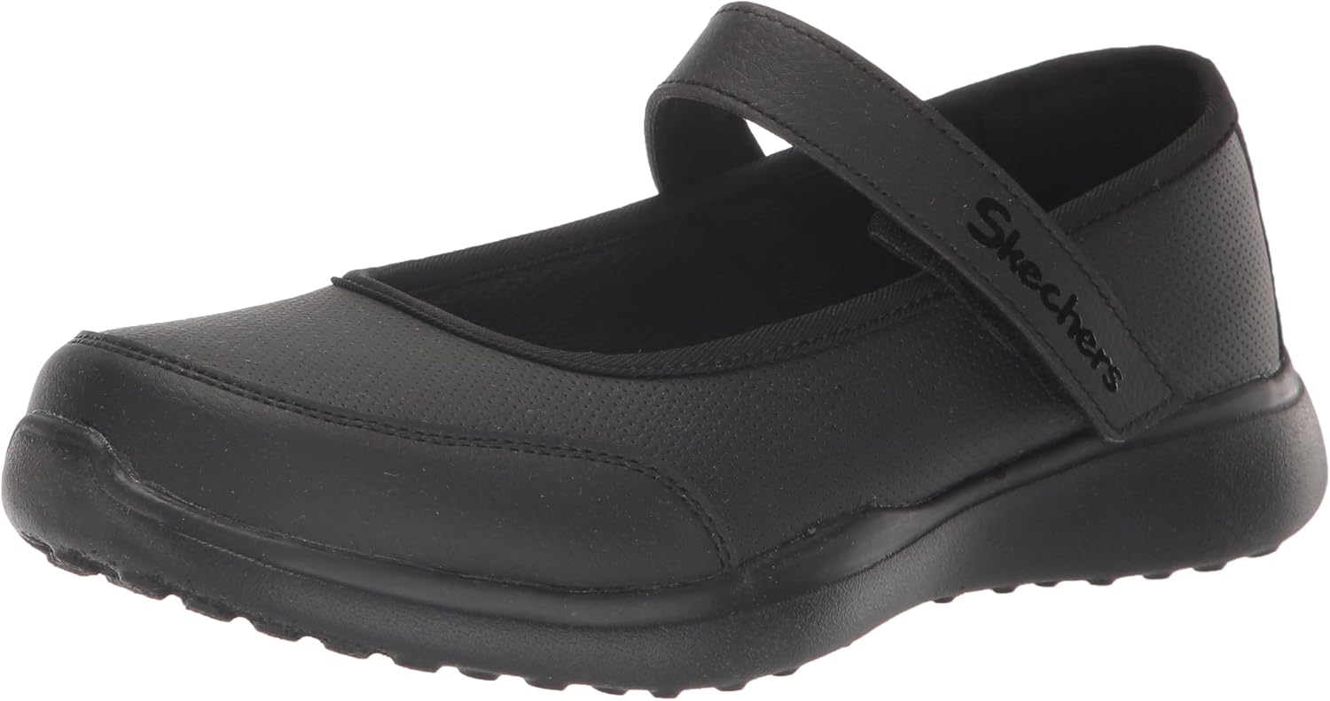 Kids Girls Microstrides-Recess Rules Sneaker | Casual, Mary Jane, Machine Washable, Cushioned Insole, Hook and Loop