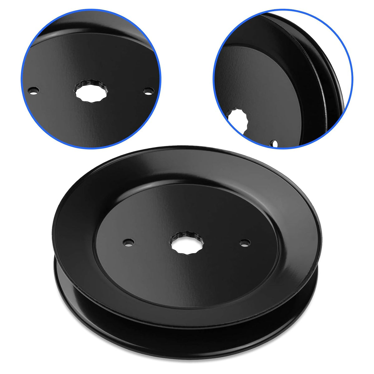 Spindle Pulley 153535 Mower Deck Pulley Compatible with Craftsman Mower Craftsman LT1000 LT2000 Husq Z254 2548 Pou