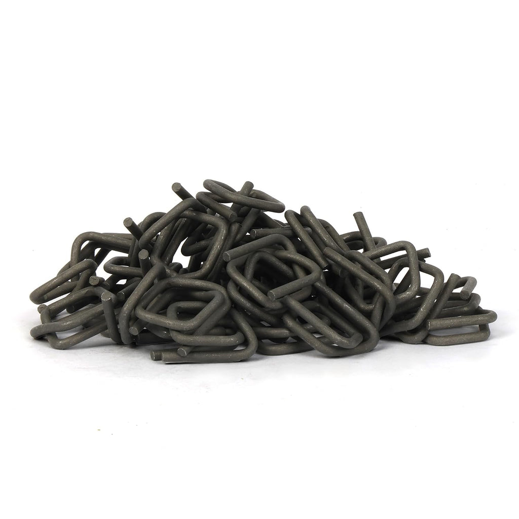 Woven Cord Banding Kit Pallet Packaging Tool 3/4" x 328' Strapping, 60pcs Metal Buckles