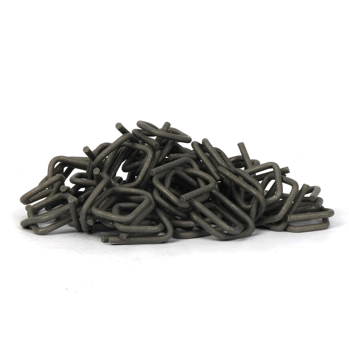 Woven Cord Banding Kit Pallet Packaging Tool 3/4" x 328' Strapping, 60pcs Metal Buckles