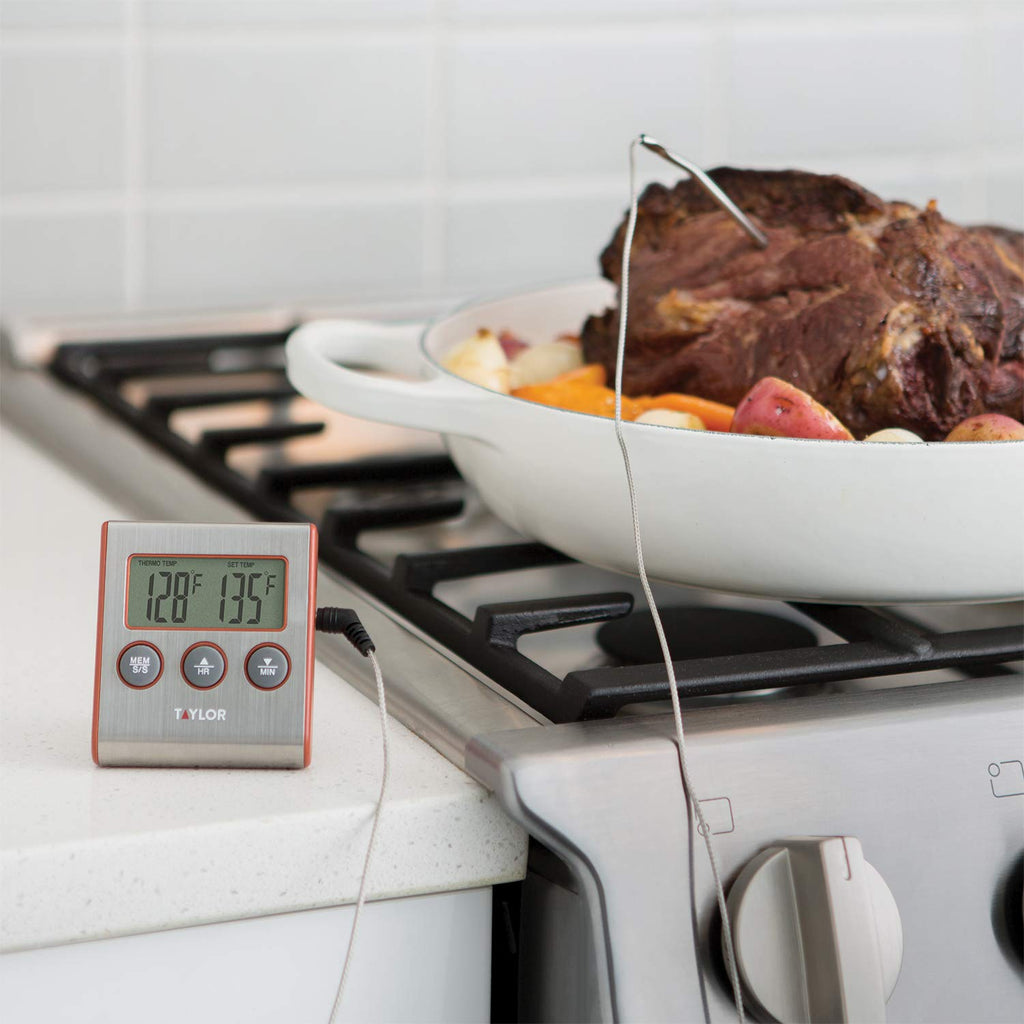 Digital Wired Probe Thermometer with Programmable Temperature