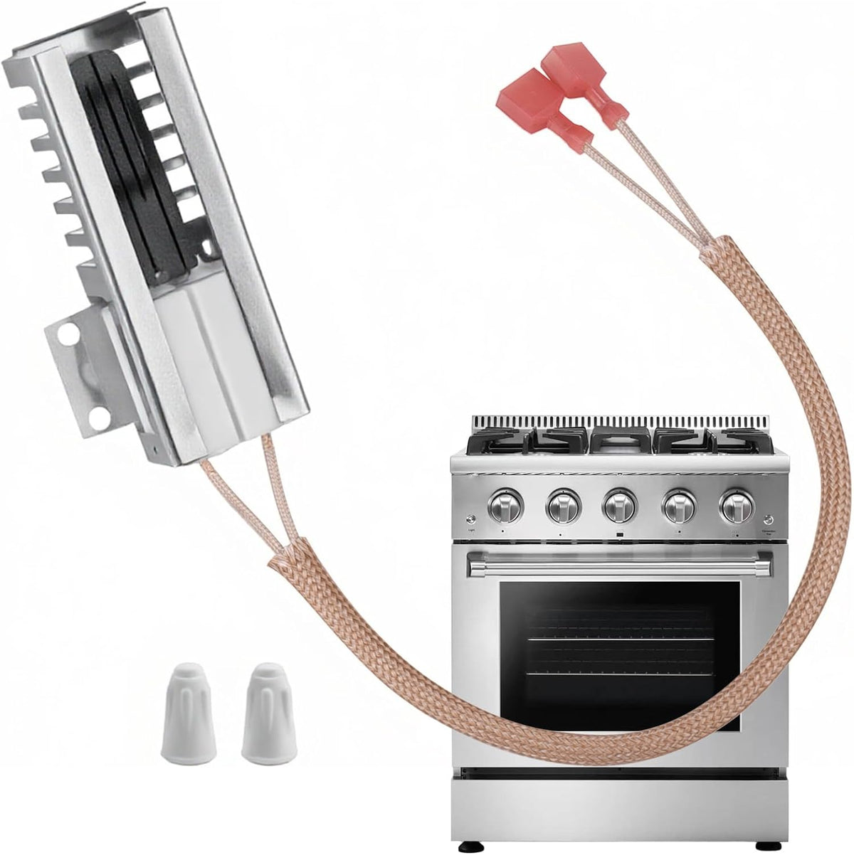 2026 New Upgraded NR038KX Gas Range Oven Ignitor Fits for Thor