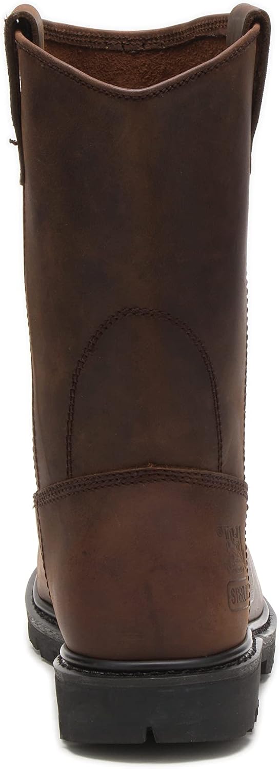 CAT Men's Revolver Pull-on Steel Toe Construction Boot