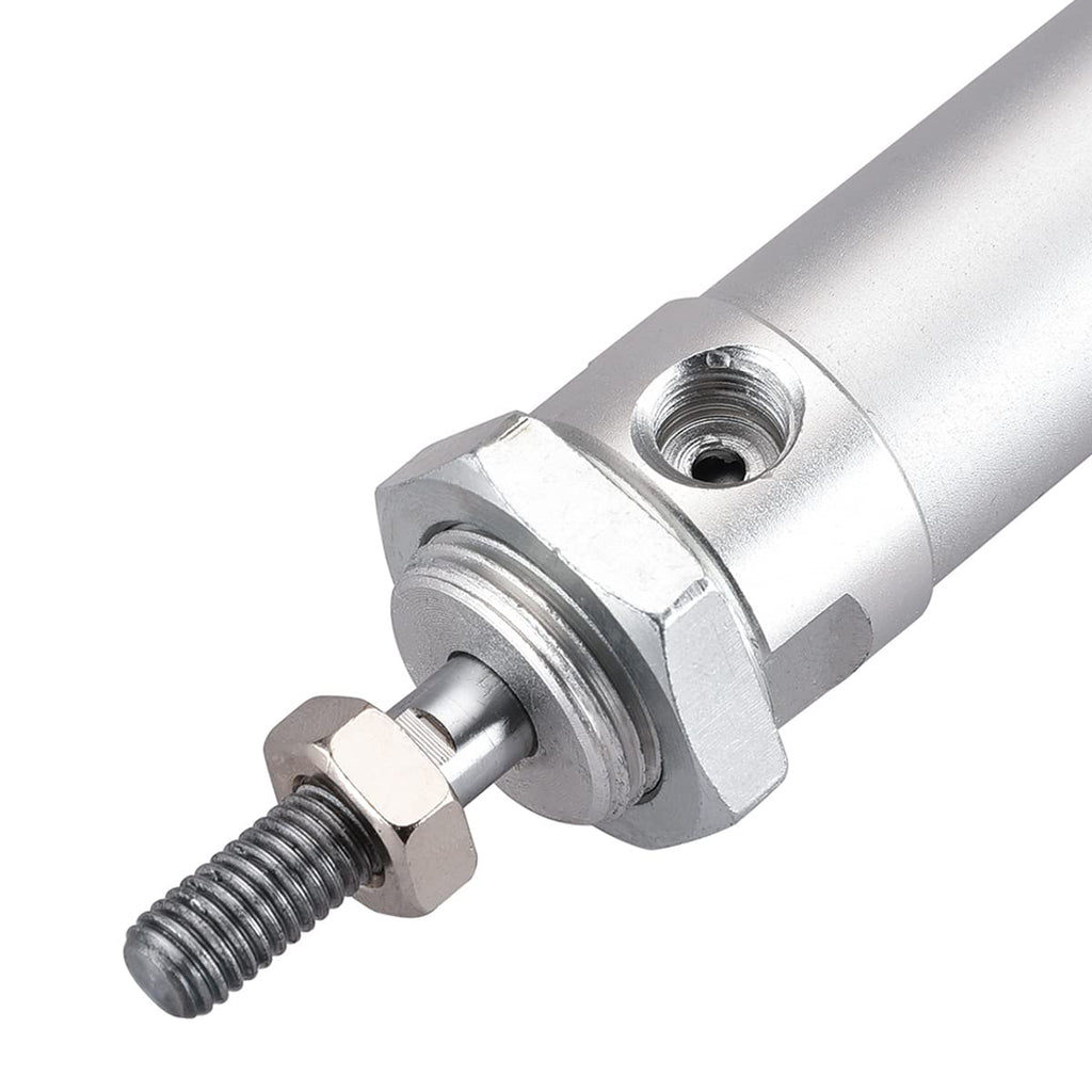 BAOMAIN Mini Pneumatic Air Cylinder 1-1/4" Bore 3" Stroke MAL 32x75