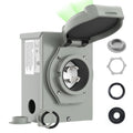 Pre-Drilling 30 Amp Generator Inlet Box, NEMA L14-30P Power Inlet Box