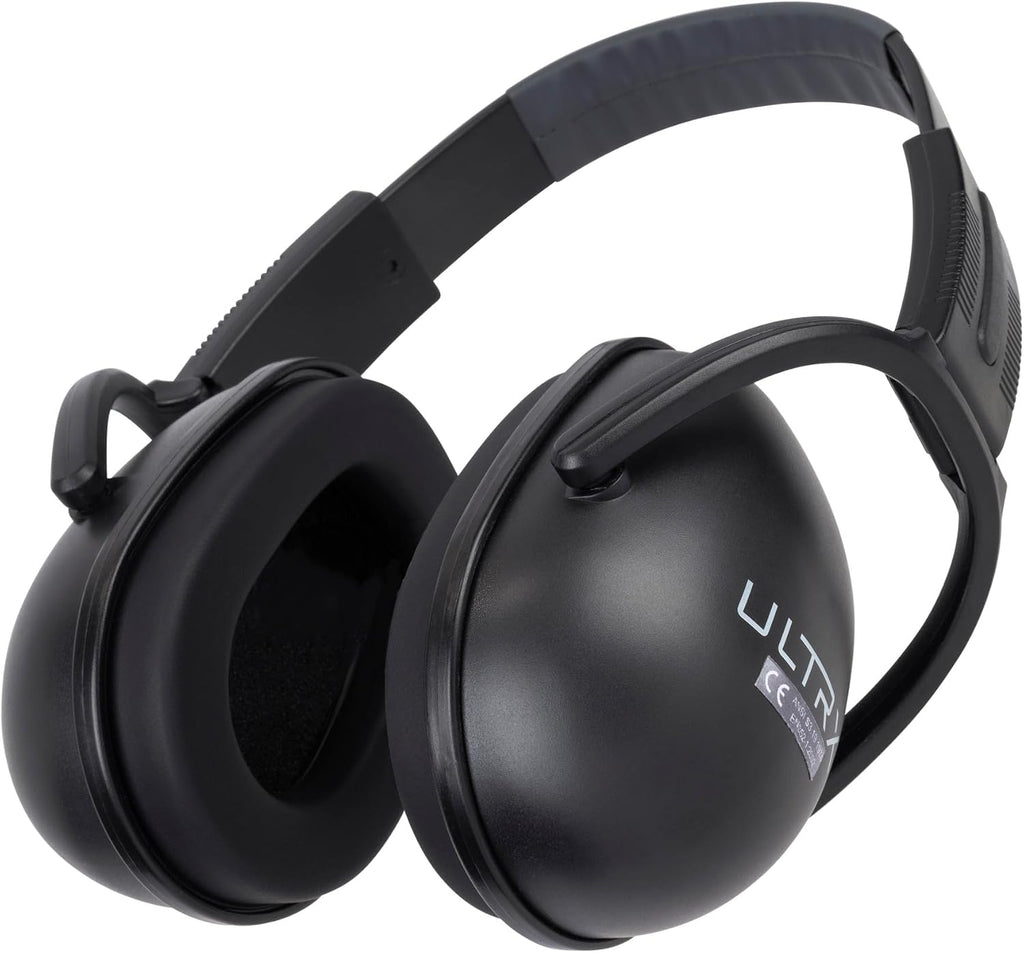 Allen Company Blocker Earmuff and Shooting Glasses Combo - Ear and Eye Safety - Hearing Protection and Noise