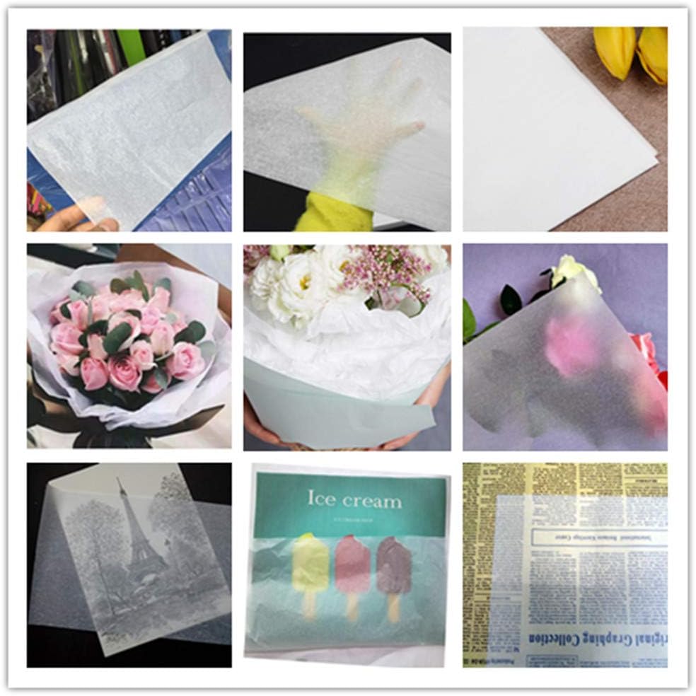 White Tissue Paper for Gift Bags, 30 X 20 Inches, 100 Sheets