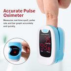 LED CMS50M Pulse Oximeter,SpO2 and PR Value Waveform Blood Oxygen, Neck/Wrist Cord