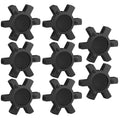 XIKE L075 NBR Rubber Spider for L-Jaw Coupling, 8-Pack