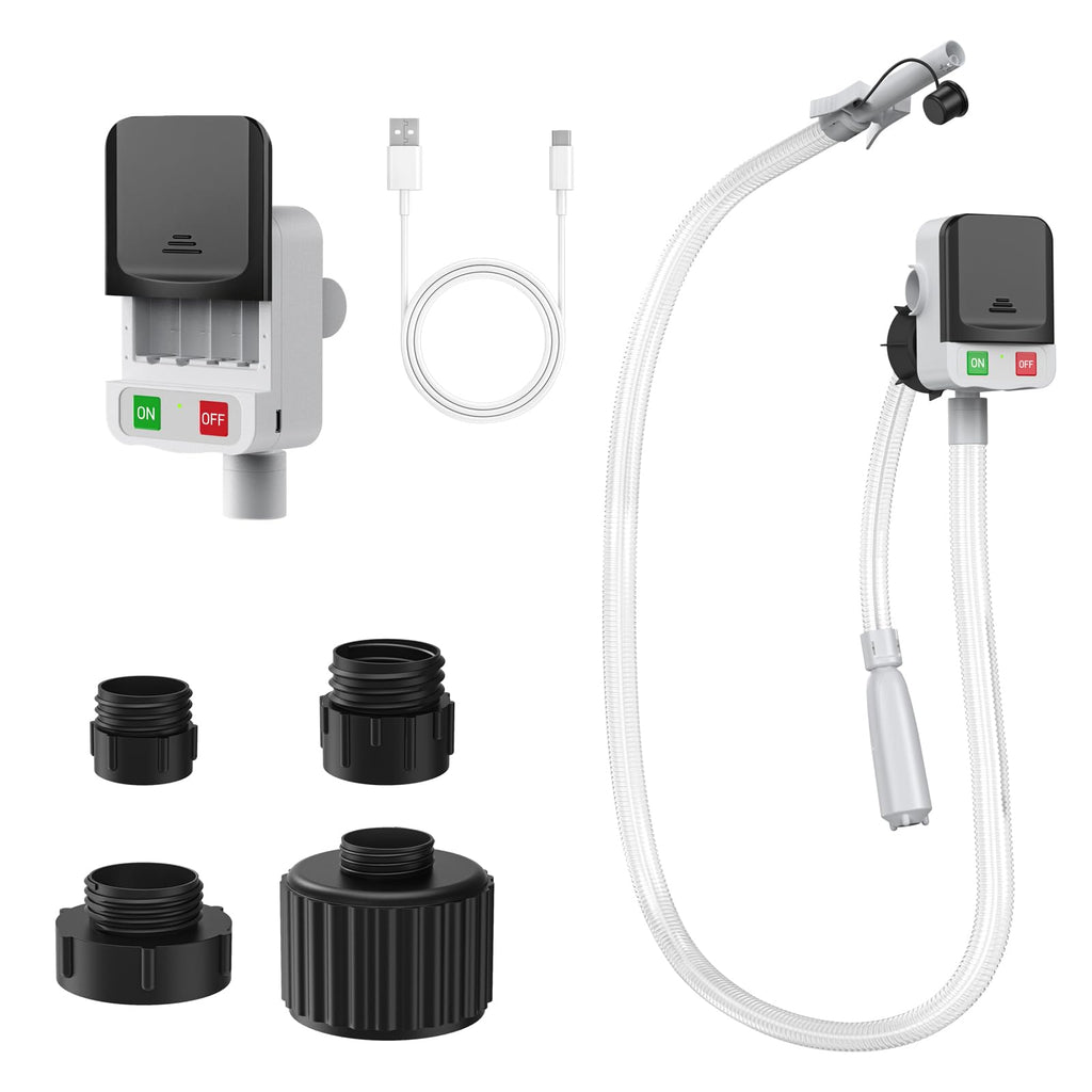 Automatic Gas Can Pump 3.2 GPM Fuel Transfer Pump Battery or USB Powered