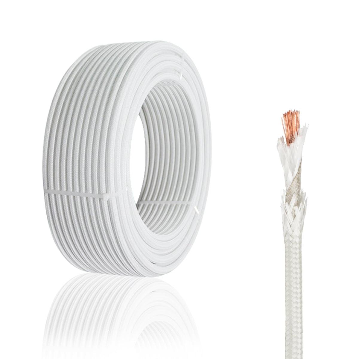 7 Gauge High Temperature Wire 50Ft, 7 AWG Heat Resistant Copper Wire