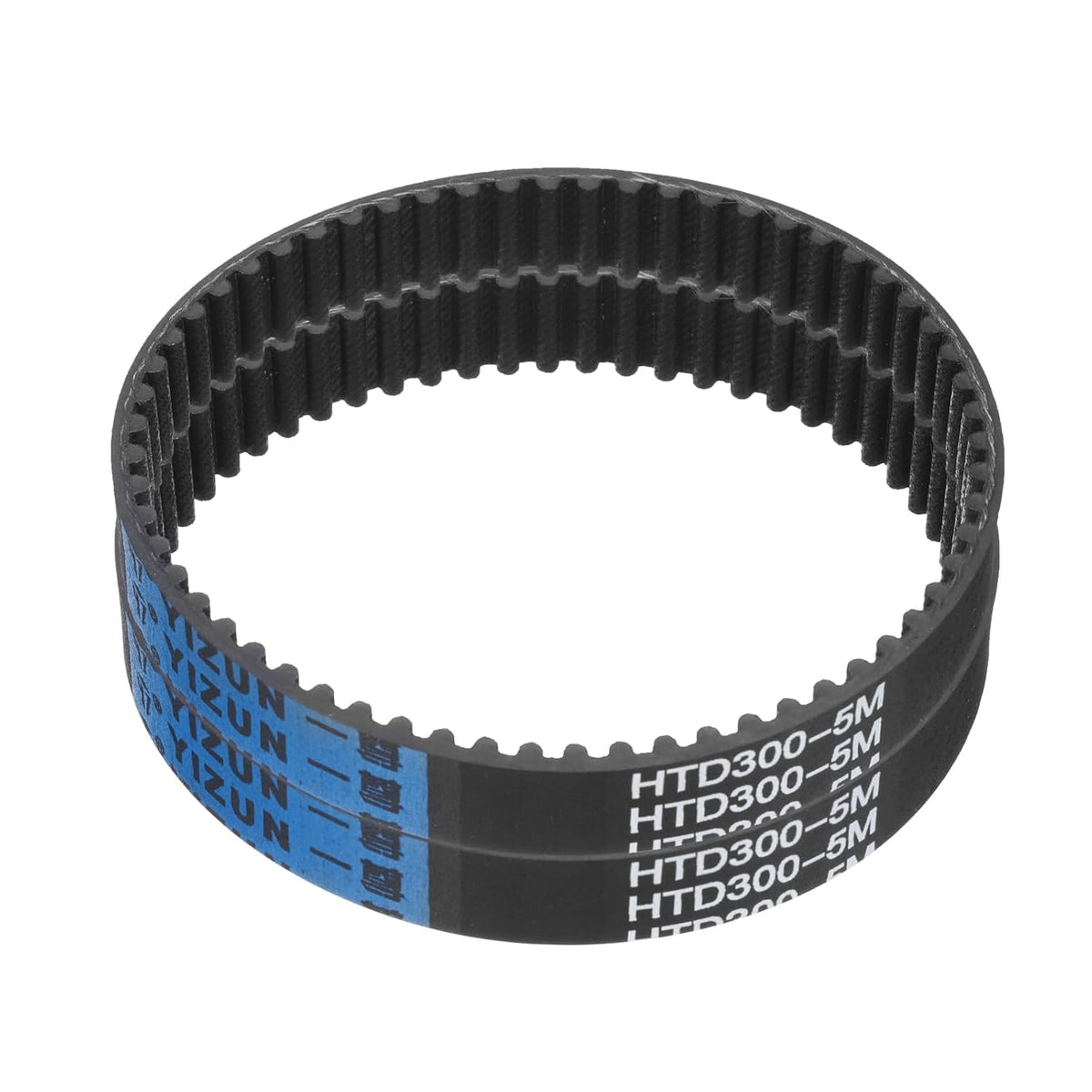 uxcell 2pcs HTD-5M Rubber Timing Belt 60Teeth, 300mm Lw x 15mm W x 3.6mm H