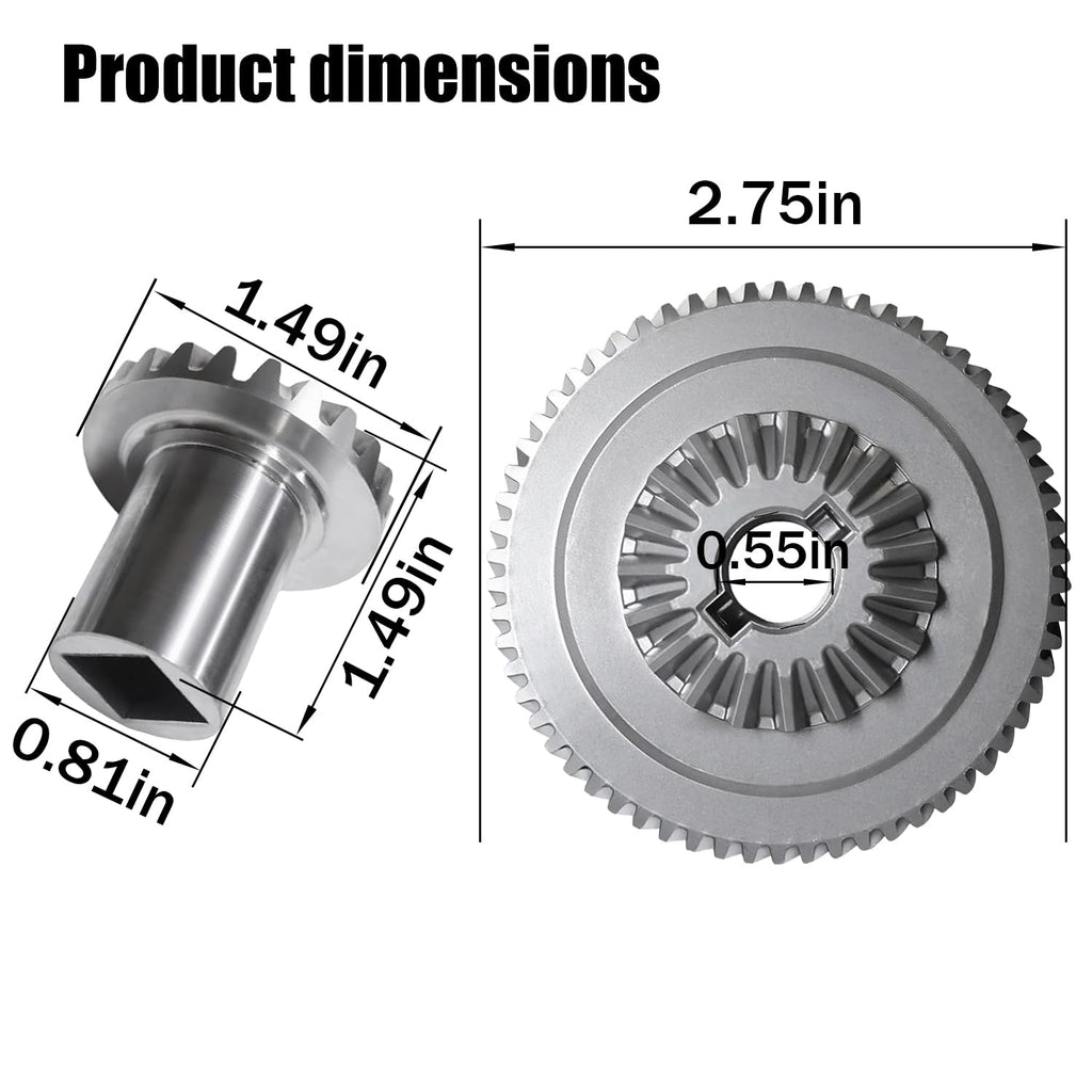 Mixer Attachment Gear Hub Kit Compatible with KitchenAid Stand Mixers