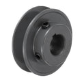 uxcell AK25-3/4 V-Belt Sheave 3/4" Bore, 2.5" OD, Single Groove Web Sheave