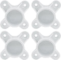 BokWin 4 Packs 3/4 Inch PVC Flange