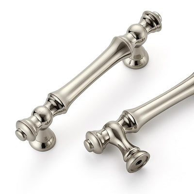Brushed Nickel Cabinet Pulls, Drawer Pulls, 3 Inch, 20 Pack