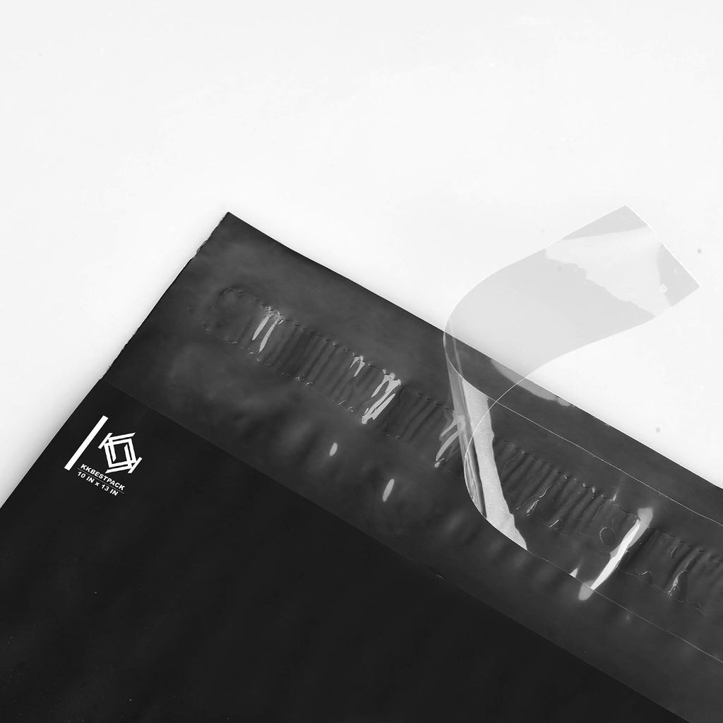 Black Poly Mailers 10x13 in, Shipping Bags, 100 Pcs | Shipping bags for clothes and mailing envelopes for packing