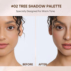 Contour Palette Highlighter Makeup Korean Makeup (02 Tree)