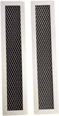 Microwave Charcoal Filter for GE JVM3160DF3BB,JVM3160DF3CC, JVM3160DF3WW,JVM3160DF4BB, JVM3160DF4CC,JVM3160DF4WW(2PCS)