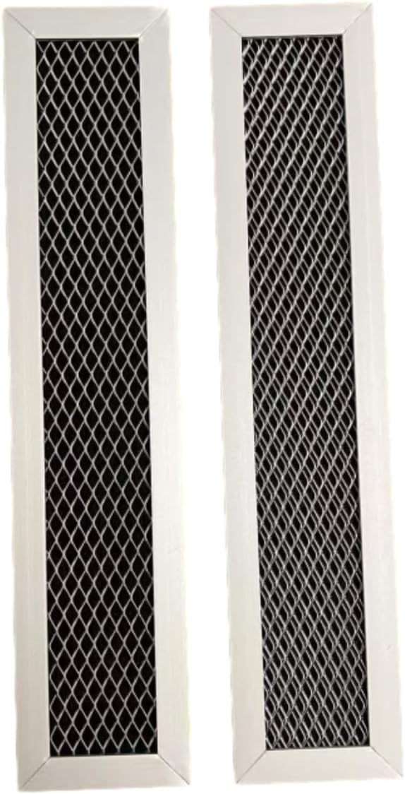 Microwave Charcoal Filter for GE JVM3160DF3BB,JVM3160DF3CC, JVM3160DF3WW,JVM3160DF4BB, JVM3160DF4CC,JVM3160DF4WW(2PCS)
