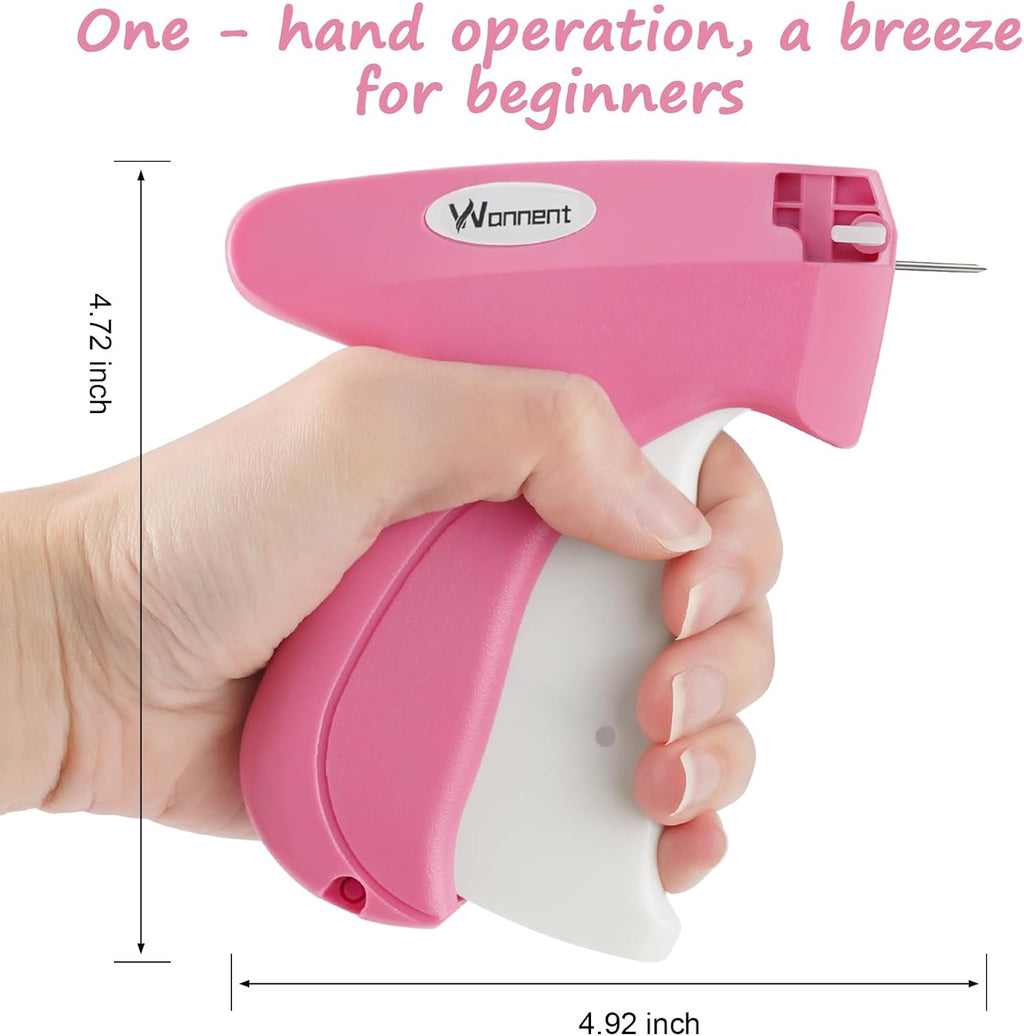 Stitch Gun for Clothes Stitchy Tagging Gun for Clothing Stitchy Quick Clothing Fixer -Includes 1,000 Black Fasteners