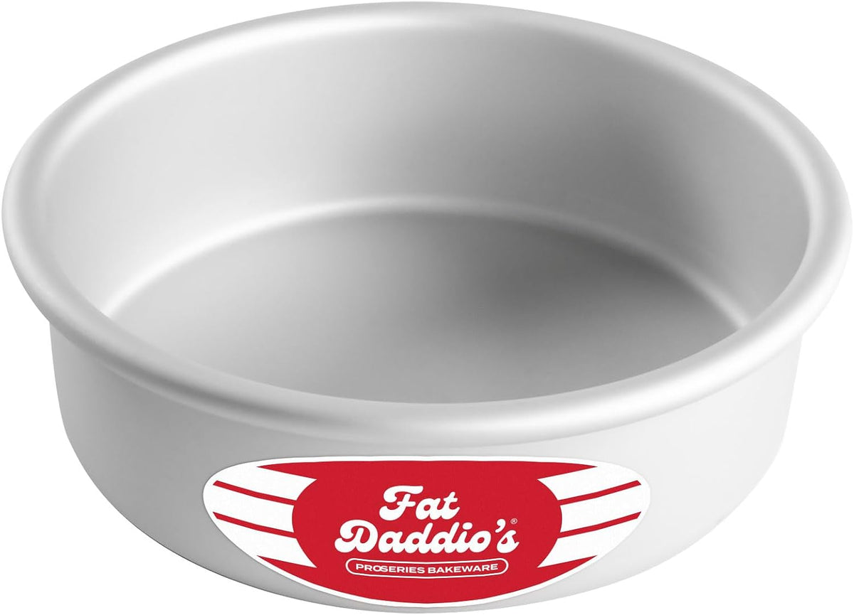 Anodized Aluminum Round Cake Pans, 2 Piece Set, 6 x 2 Inch