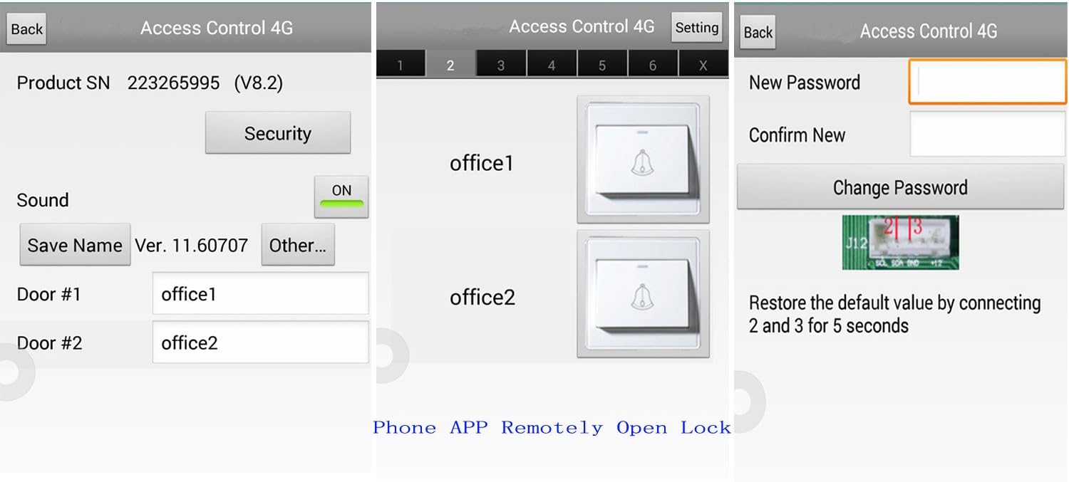 TCP/IP 4 Door Entry Access Control Panel Kit Electric Strike Fail Secure NO Mode Lock Enroll RFID USB Reader 110-240V