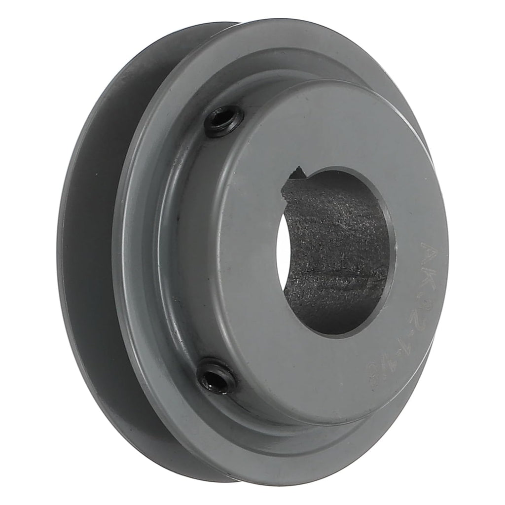 uxcell AK32-1 1/8 V-Belt Sheave 1 1/8"Bore 3.25"OD Single Groove Web Sheave