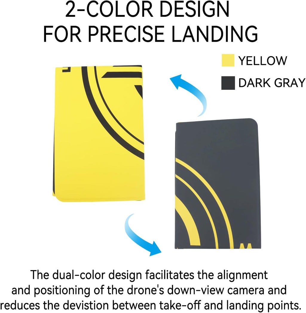 Drone Landing Pad, Universal Waterproof Portable Fast-Foldable Helipad for DJI Mini 5 Pro/4/3/2 SE/4K/DJI