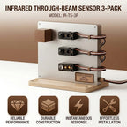3 Pairs IR Break Beam Sensor Switch, 5MM LEDs Counting Module Split Through