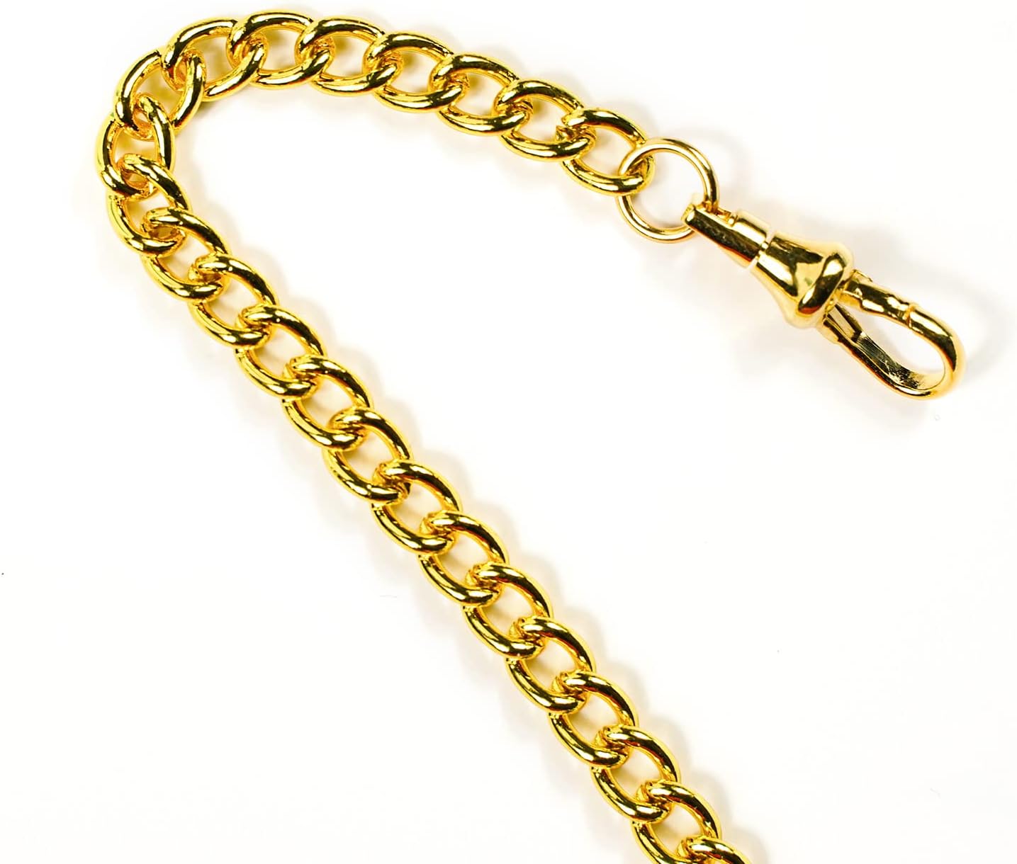Men's Pocket Watch Chain Albert Vest Chain Compass Necklace Pendant Design Pendant T Bar