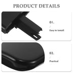 2pcs Toaster Lever Switch Parts Black Plastic for Bread Machine