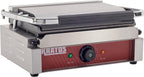 Commercial Electric Panini Sandwich Grill with Smooth Plates