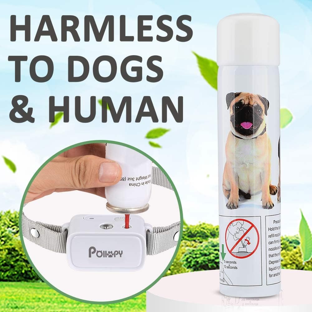 Citronella Dog Collar with Remote, Safer 3 Modes Spray/Vibration/Beep