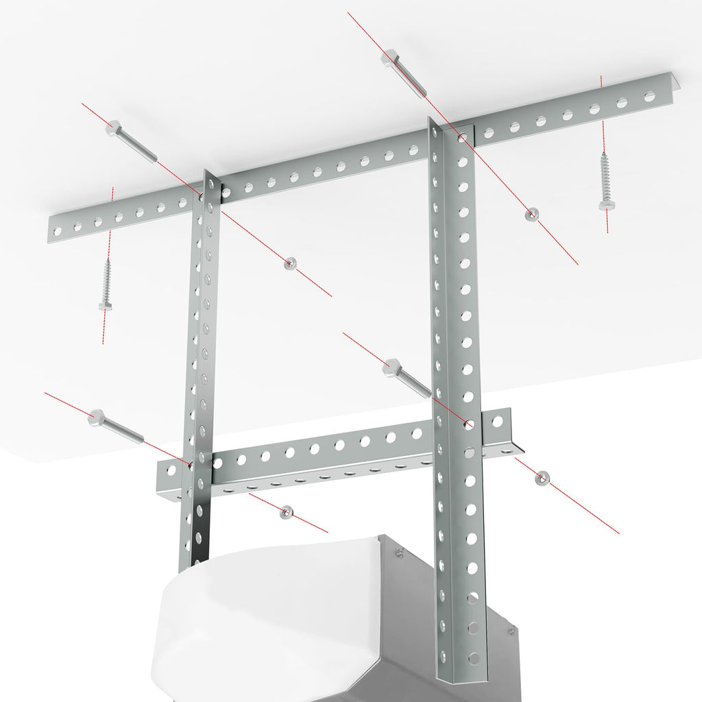 Galvanized Garage Door Opener Hanging Bracket Kit