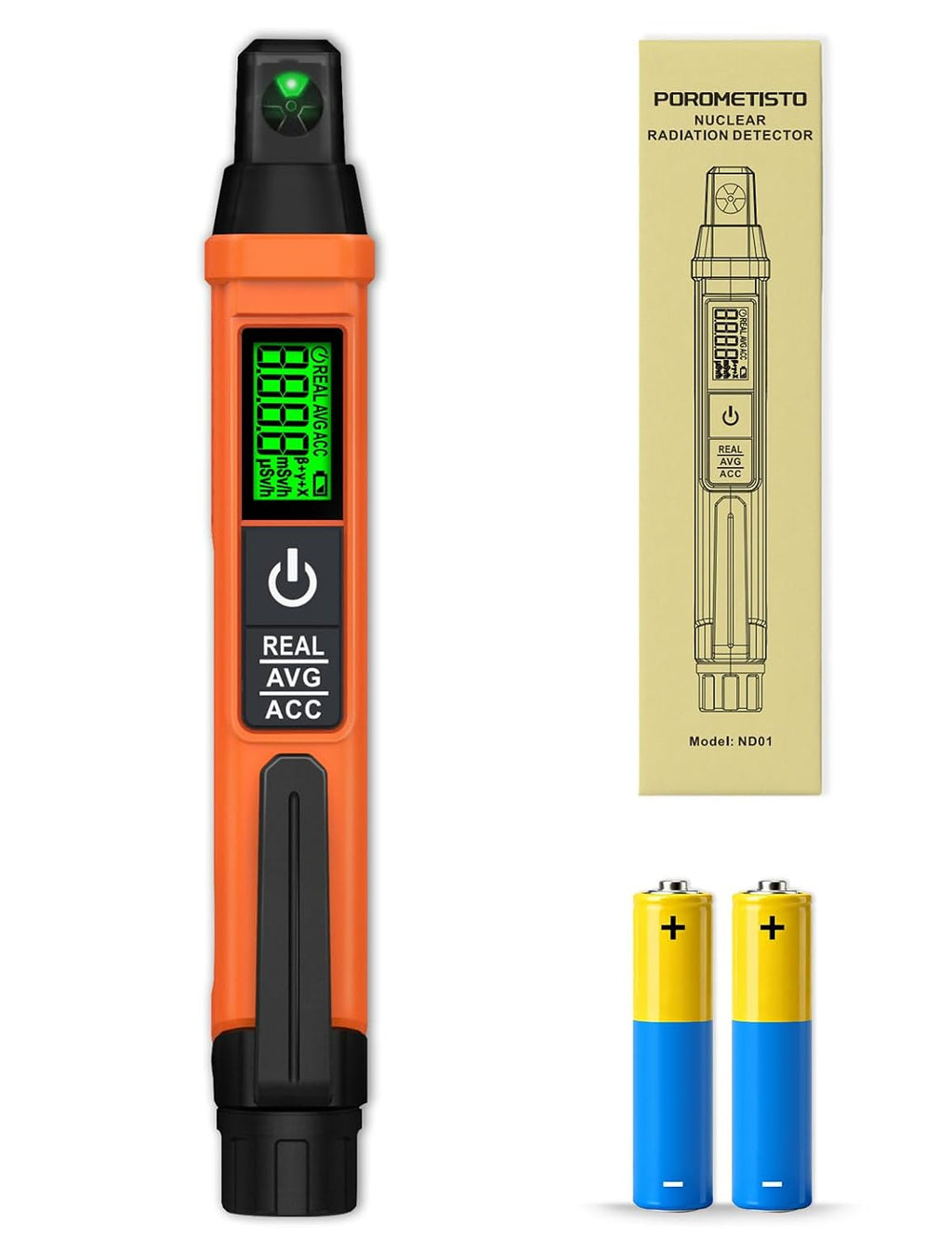 Geiger Counter Radiation Detector, Portable Radiation Detector | 3 Modes Detection For Beta Particles,Gamma
