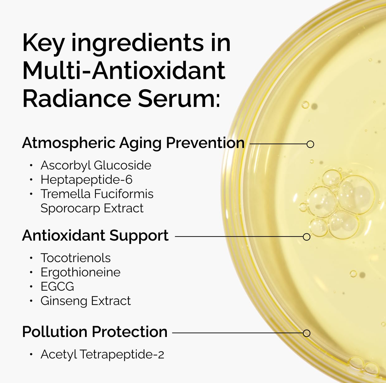 Multi-Antioxidant Radiance Serum, Vitamin C Serum For Face, Brighten & Protect Skin – Boosts Glow & Shields Against