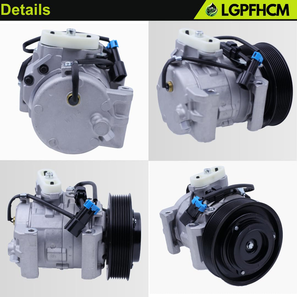 A/C Compressor 10S15C With 140mm Pulley Fit For Freightliner 108SD 114SD