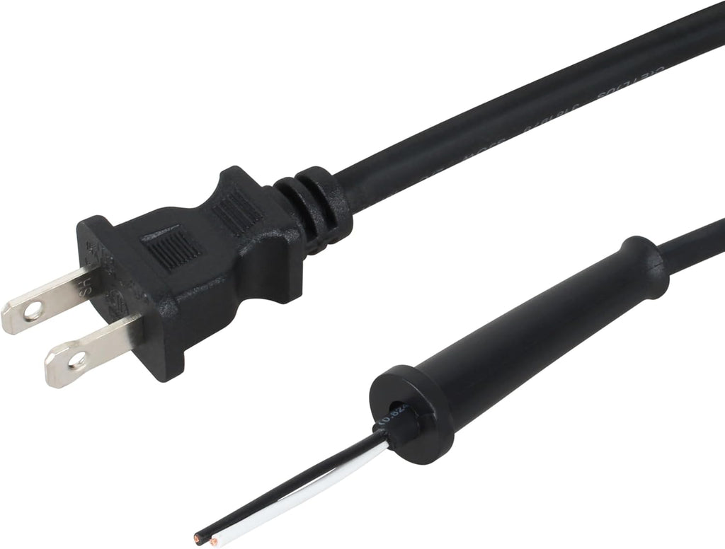 6.5FT 18 AWG Power Tool Replacement Cord for Makita Craftsman Saw,with Stripped Ends and Rubber Strain Relief Boot