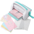 Die Cutting and Embossing Machine, 9-Inch (A4) Opening Size, Manual Scrapbooking Machine Starter Kit, Foldable
