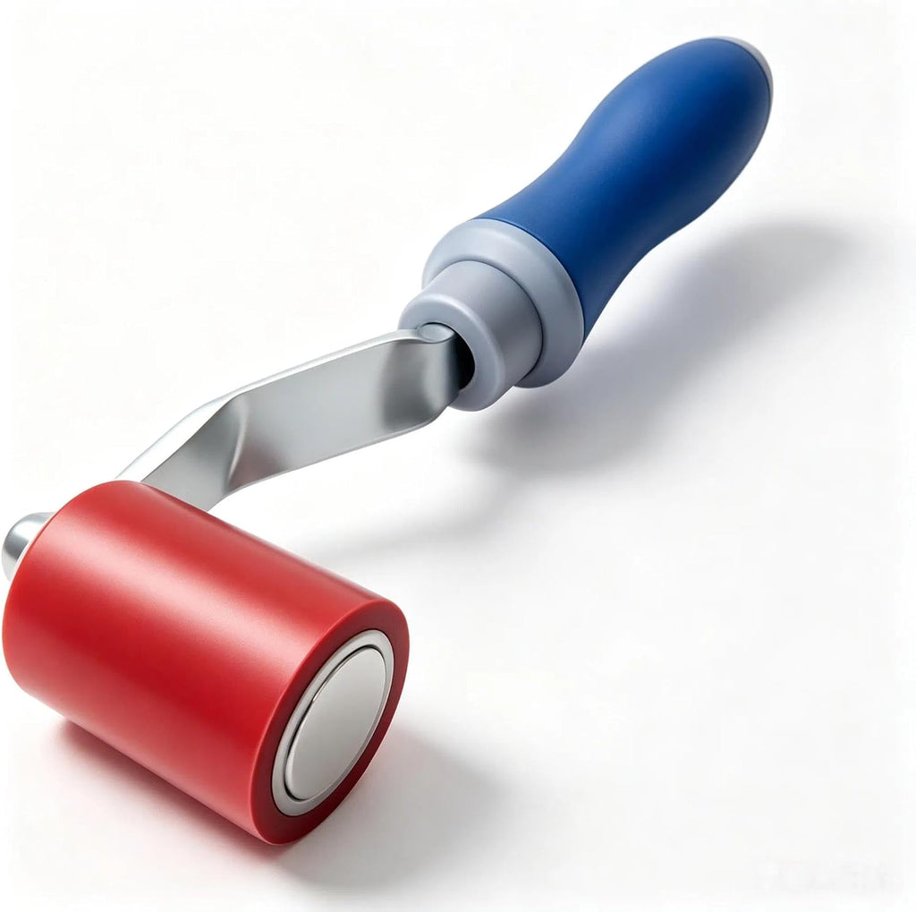 1-3/4" Wide Silicone Seam Roller Savina Quilting Seam Roller Silicone Pressing Roller Easy to Grip Handle Tools for