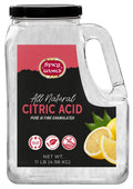 Citric Acid 11 LB Bulk Jar - All Natural, Food Grade, Non-GMO Citric Acid Powder for Cleaning, Bath Bombs, Preserving